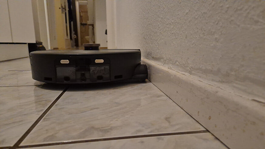 MOVA Z60 Ultra Roller Complete wischt im Extremstest an den Leisten.